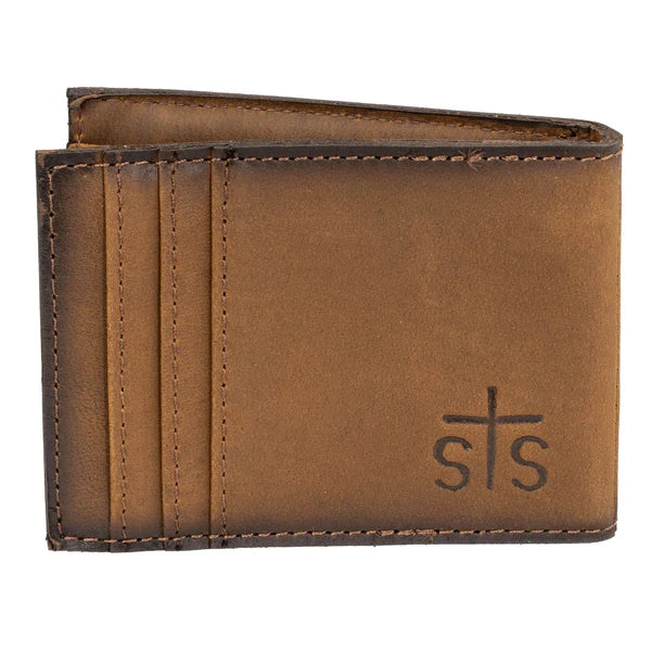 Men's STS Ranchwear Foreman Money Clip Card Wallet STS61989