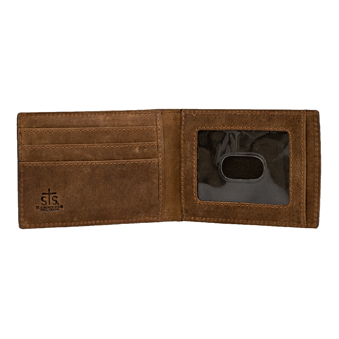 STS Foreman Money Clip Card Wallet - Crazy House Western Wear