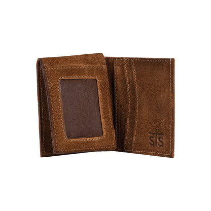 STS Cowhide Hidden Cash Wallet - Crazy House Western Wear