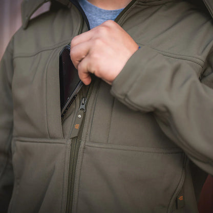 Men's STS Ranchwear "Weston" Olive Green Hoodie STS9117