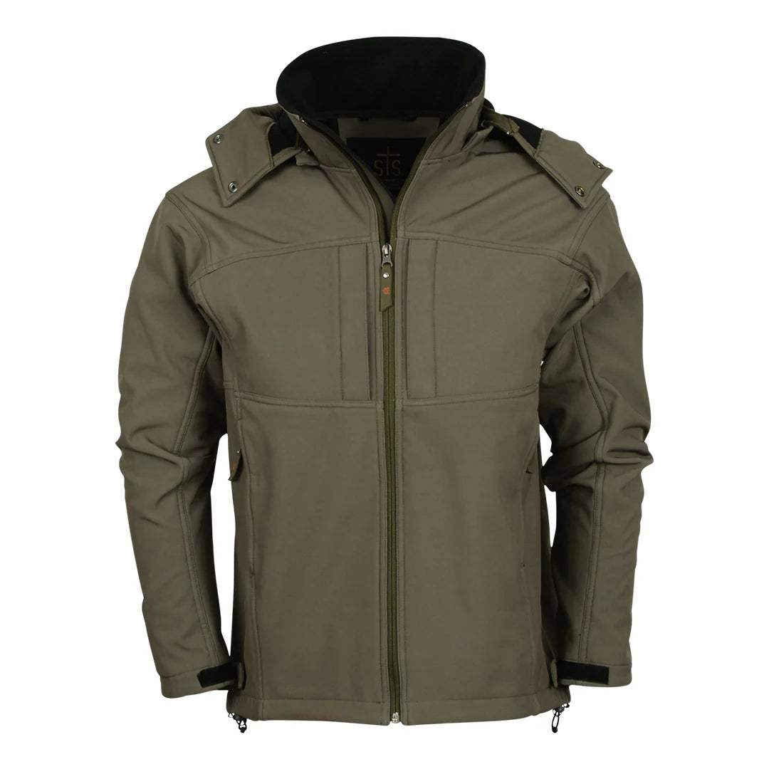 Men's STS Ranchwear "Weston" Olive Green Hoodie STS9117