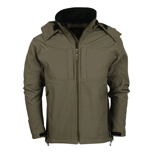 Men's STS Ranchwear "Weston" Olive Green Hoodie STS9117