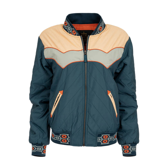 Women's STS Ranchwear "Salinas Bomber" Multicolor Jacket STS9245