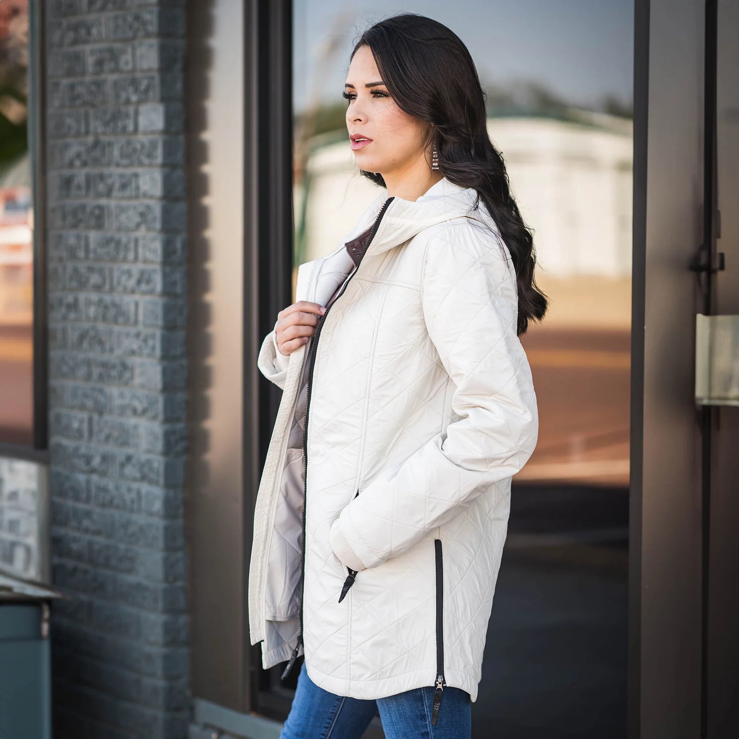 Women's STS Ranchwear "Blakely" Cream Jacket STS9633