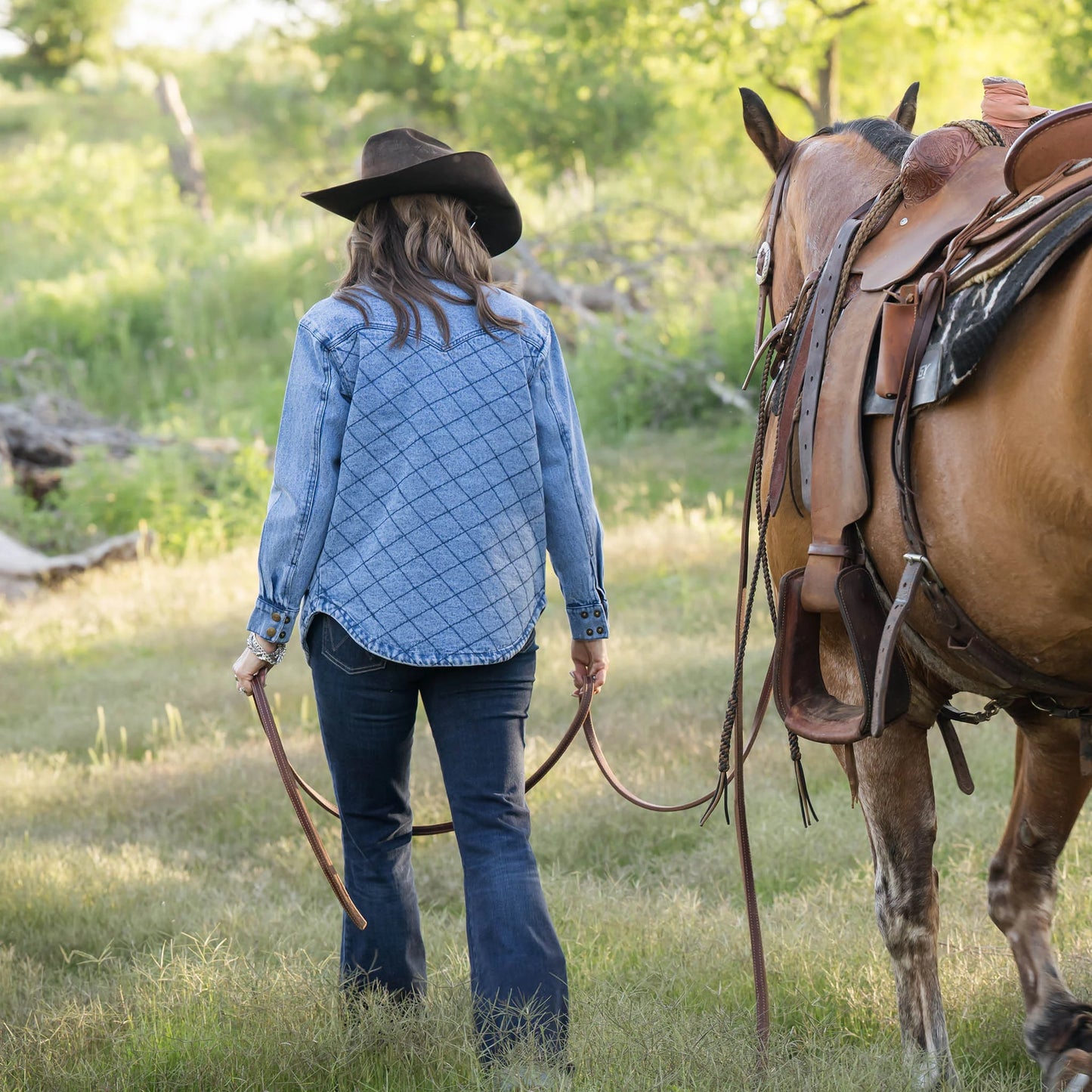 Women's STS Ranchwear "Palo Duro" Denim Jacket STS9829
