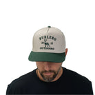 Men's Burlebo Vintage Whitetail Deer - Cream C-VWTD - Crazy House Western Wear