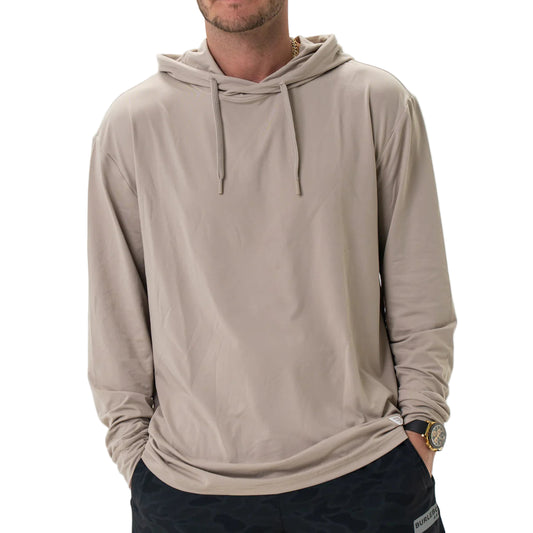 Men's Burlebo Performance Hoodie Sandstone PH-SAND