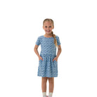 Girl's Burlebo Moxie Dress - Bluebonnet Y-MOXD-BB25 - Crazy House Western Wear