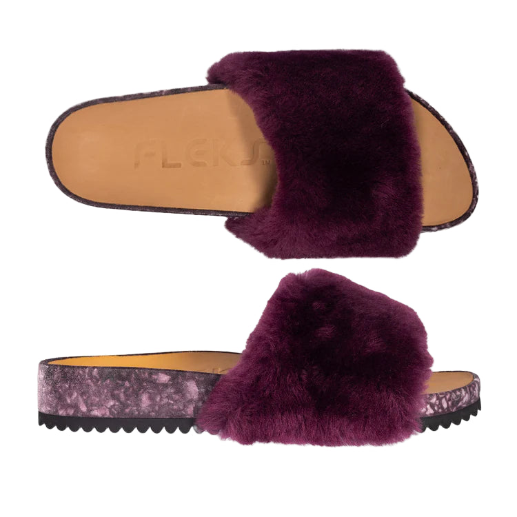 Women's Fleks San Ysidro Slide Fig Slip On Shoes