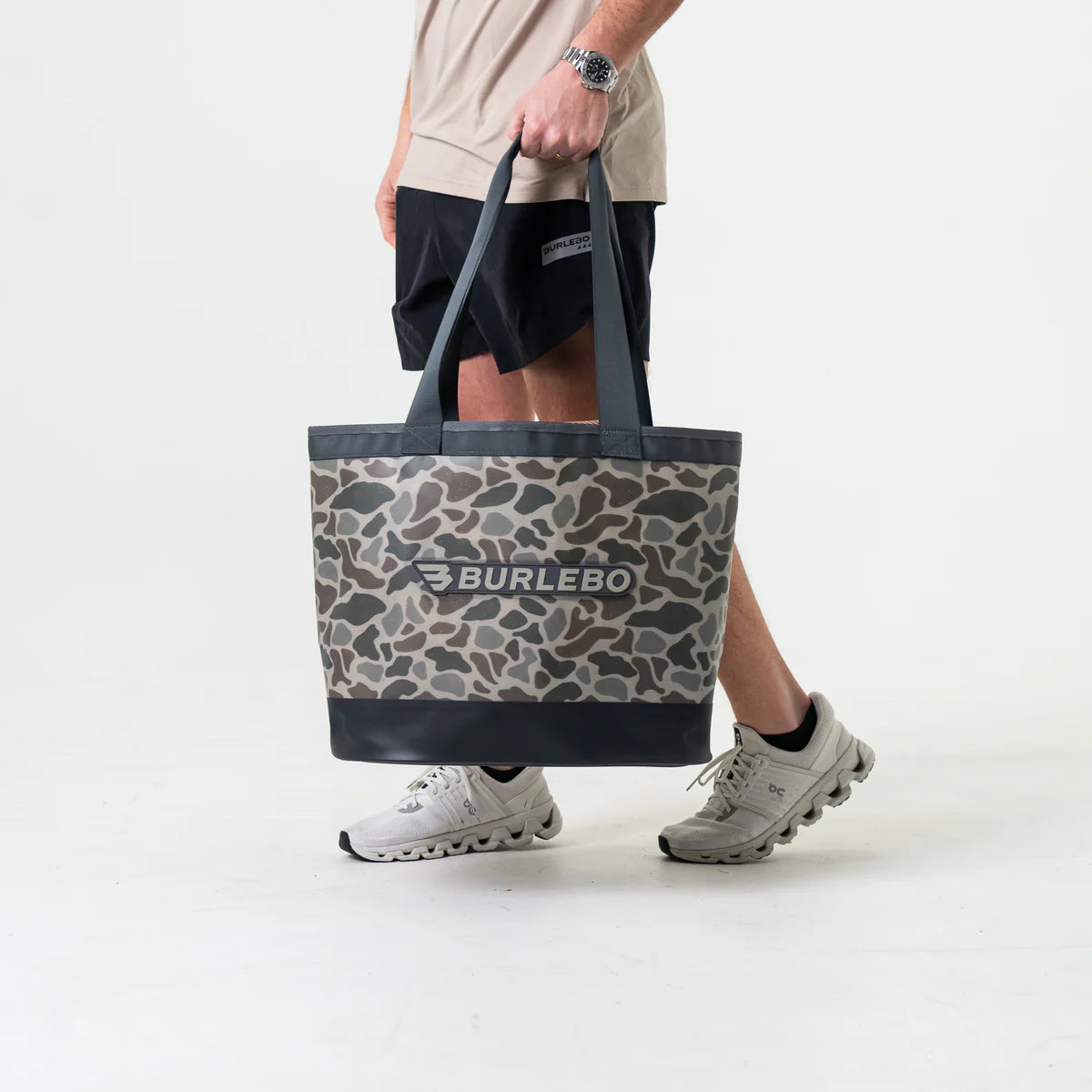 Burlebo Classic Deer Camo Waterproof Tote Bag UTB-CDC