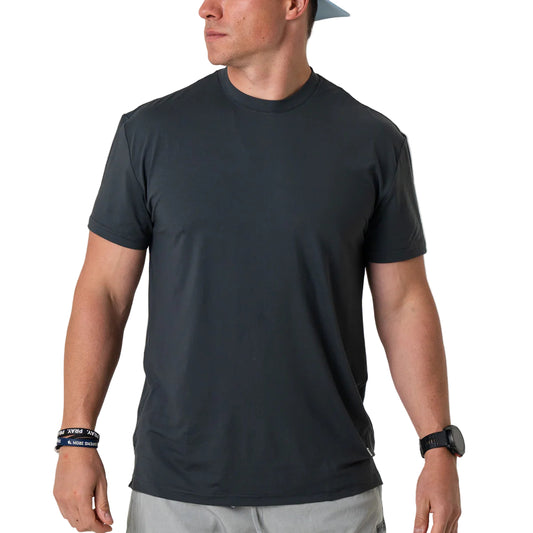 Men's Burlebo "Go to Tee" Gun Metal Grey GTT-GMG