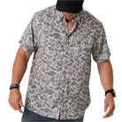 Men's Burlebo Performance Western Shirt - Classic Deer Camo PWS-CDC - Crazy House Western Wear