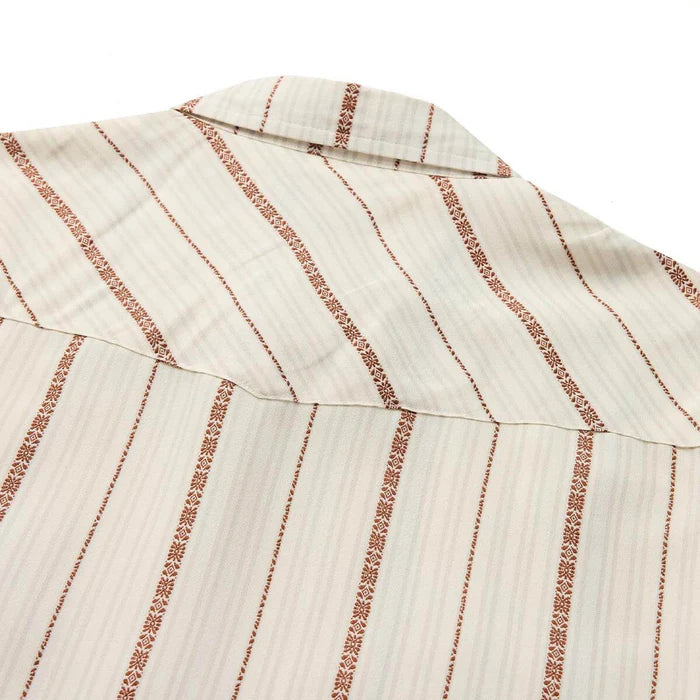 Men's Seager Sawtoof Short Sleeve Azteca Tile Shirt MSSP26SAWTWHT