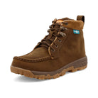 Women's Twisted X Distressed Saddle 4" Waterproof Work Boots WXCW001 - Crazy House Western Wear