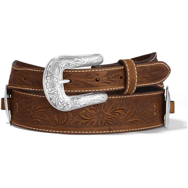 Tony Lama Brown Sedona Concho Belt - Crazy House Western Wear