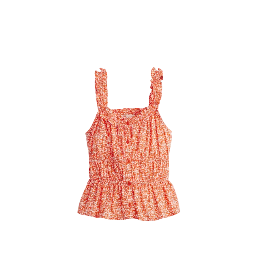 Women's Levi's Vera Sleeveless Blouse Babitz Ditsy Top 006KO-0001
