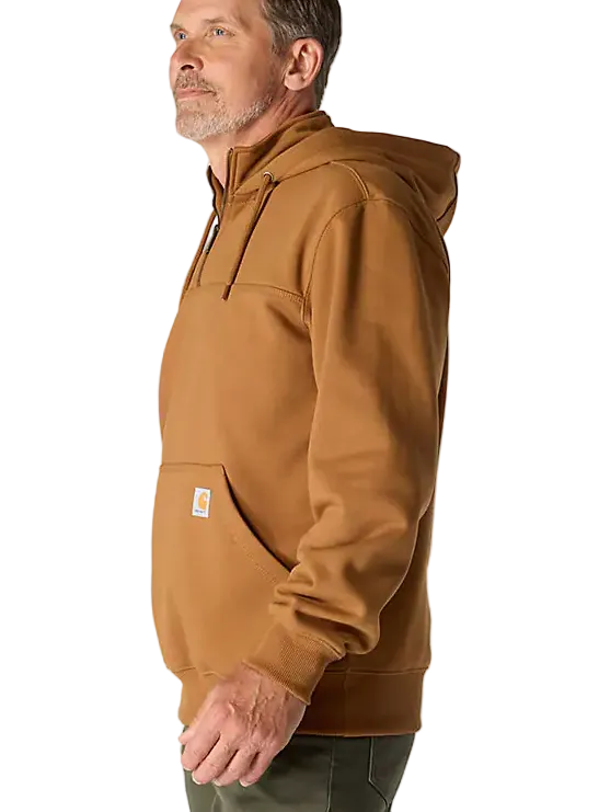 Carhartt Men's Brown Paxton 1/4 Zip Sweatshirt 100617-BRN