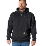 Carhartt Men's Black Paxton 1/4 Zip Sweatshirt 100617-001