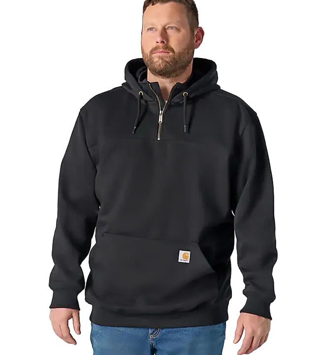 Carhartt Men's Black Paxton 1/4 Zip Sweatshirt 100617-001