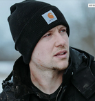 Carhartt Men's Black Iconic A18 Watch Cap Beanie A18-BLK