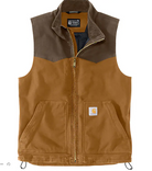 Carhartt Men's Brown/Coffee Montana Rugged Flex Duck Vest 106433-B84