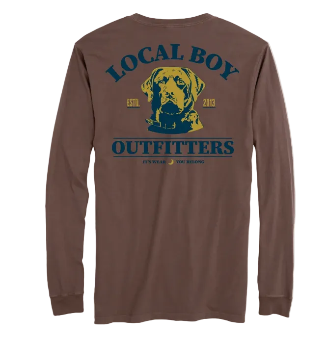 Local Boy Youth Espresso Buster Long Sleeve T-shirt L0100051-ESO