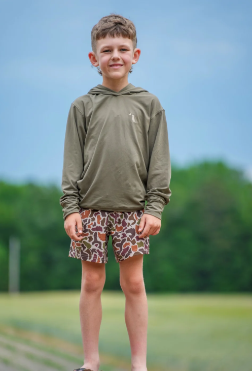Local Boy's Youth Dark Tan Hemlock Hoodie L0200016-DTN