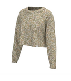 Local Girl Youth Forest Camo Desert Boxy Crop Long Sleeve T-shirt L5012000-FCD