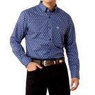 Ariat Men's Oceanna Southwest Geo Print Nikolas Fitted Shirt 10079259