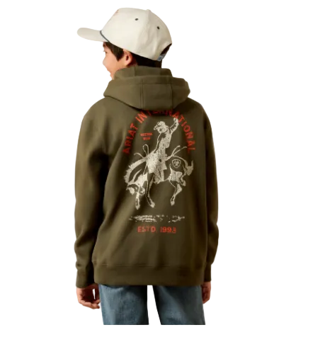 Ariat Boy's Grape Leaf International Rodeo Hoodie 10079613