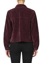 Dear John Women's Fig Cropped Gina Long Sleeve Jacket 