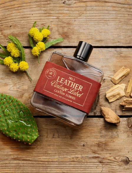Men's No. 5 Leather Vintage Label Canyon Echoes 