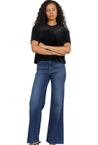 Dear John Women's Black Velvet Maddox T-shirt 