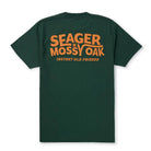 Men's Seager X Mossy Oak I.O.F. Forest Green Tee MTF25IOFMOAKGRN
