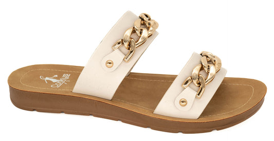 Women's Corkys Seeing Double Sandals 41-0485-IVRY