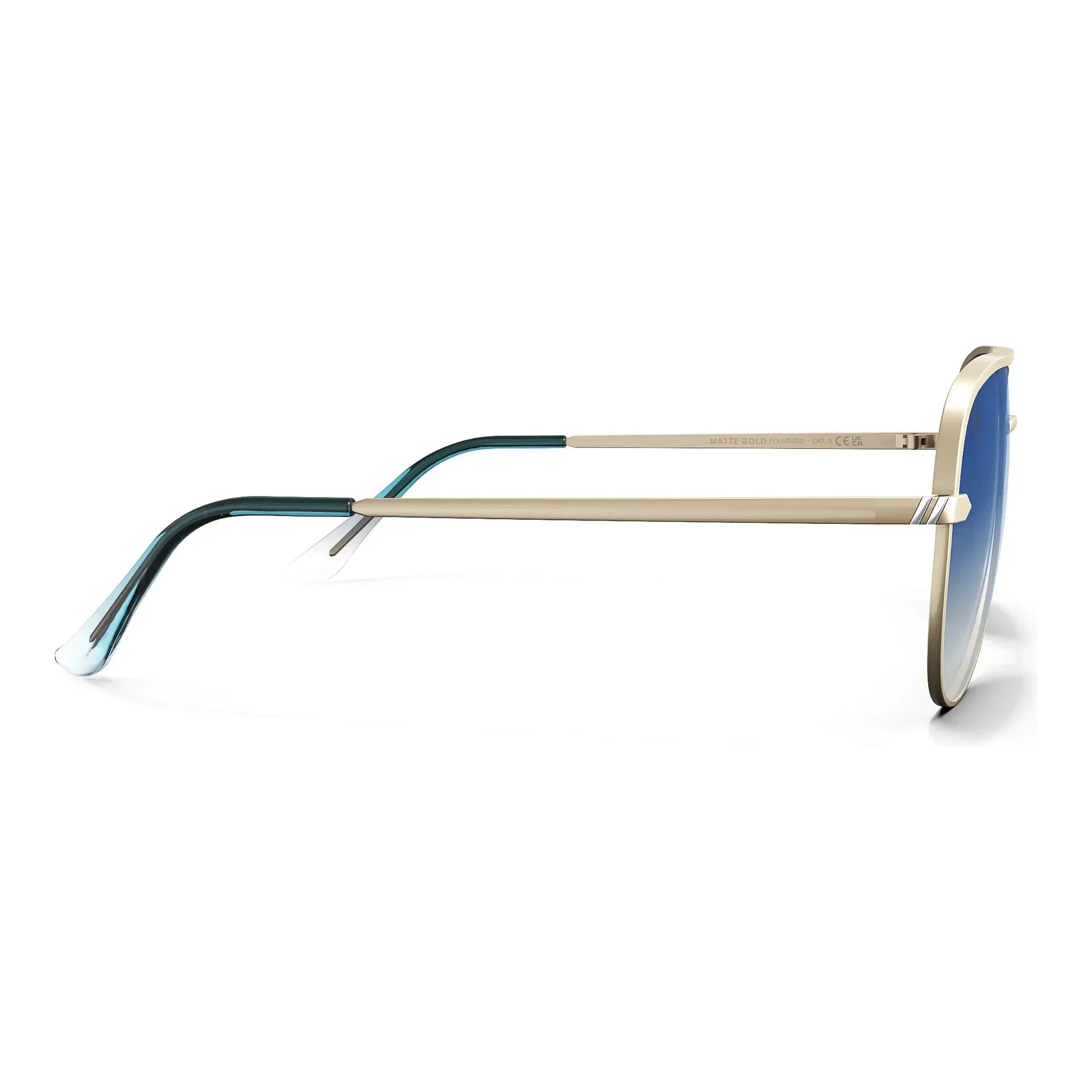 Blenders Shadow Matte Gold Sunglasses BE5605 - Crazy House Western Wear