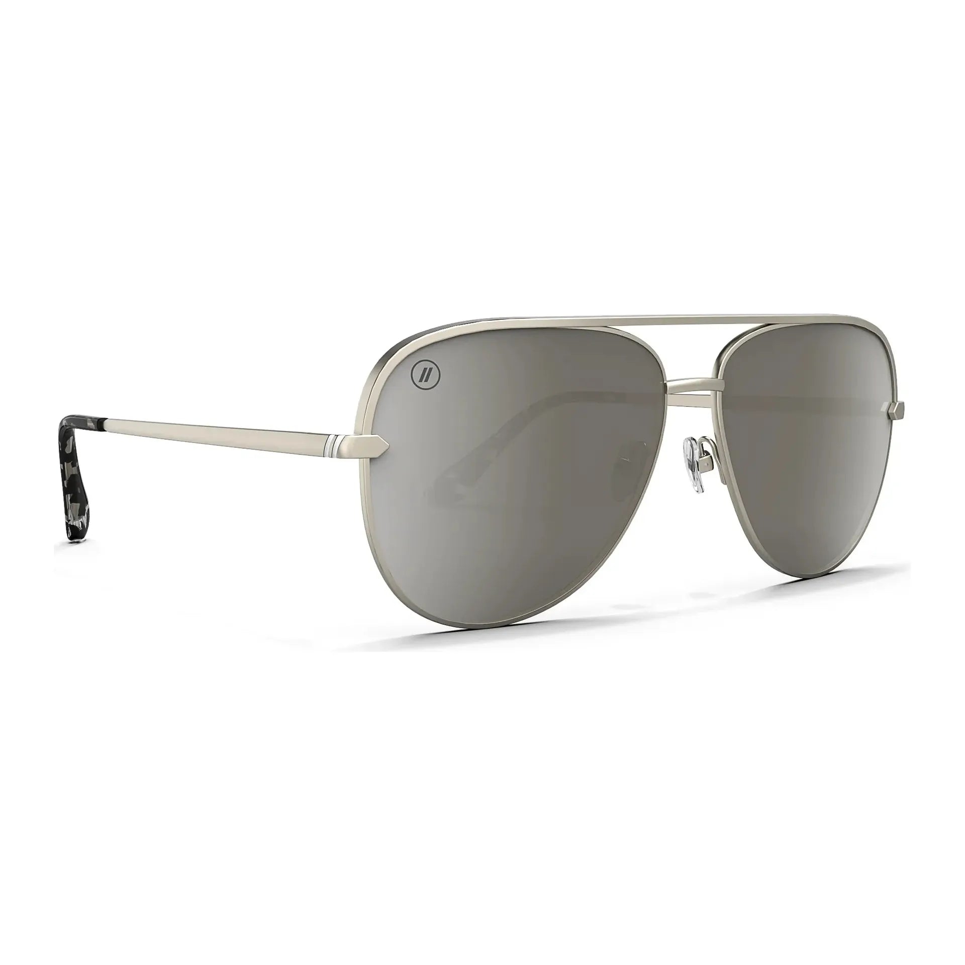 Blenders Shadow Matte Silver Sunglasses BE5606 - Crazy House Western Wear