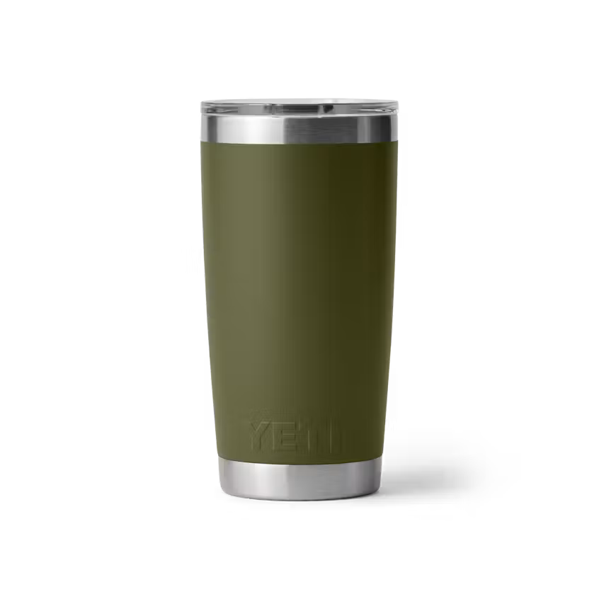 Yeti 20oz Olive/King Crab Orange Rambler Tumbler YRAM20OLVOR