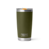 Yeti 20oz Olive/King Crab Orange Rambler Tumbler YRAM20OLVOR