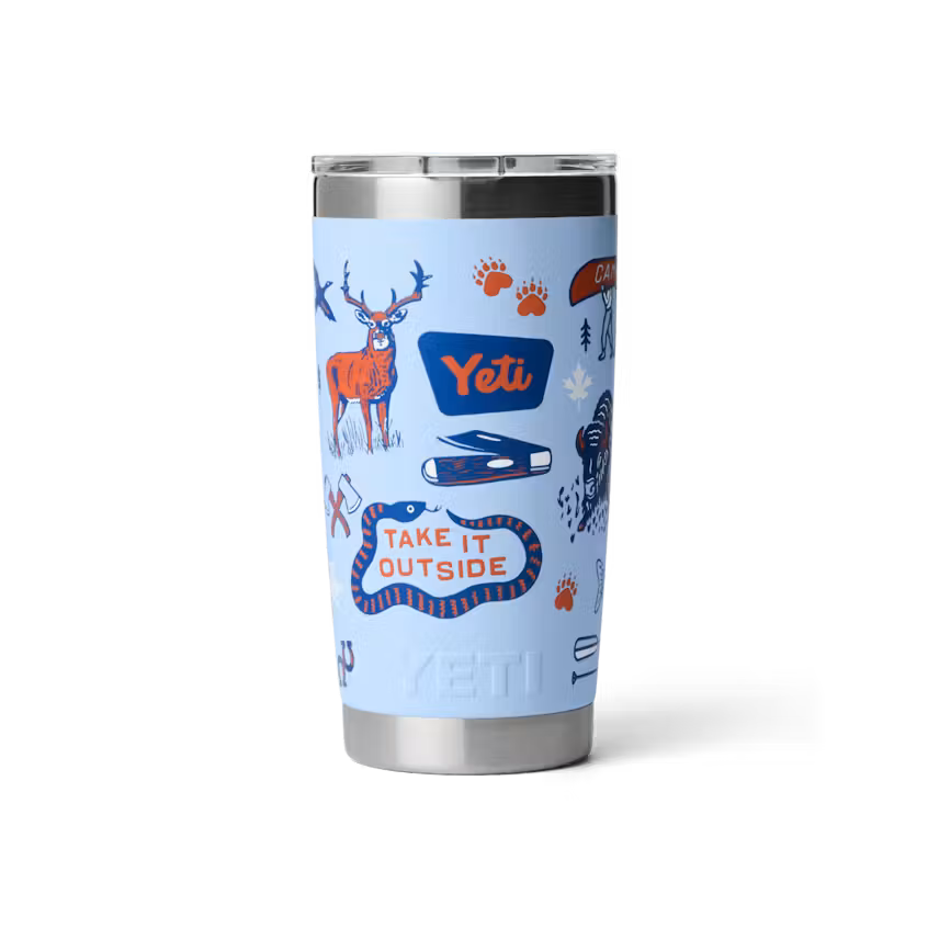 Yeti 20OZ Magslide Big Sky Summer Camp Tumbler YRAM20MS-BSS