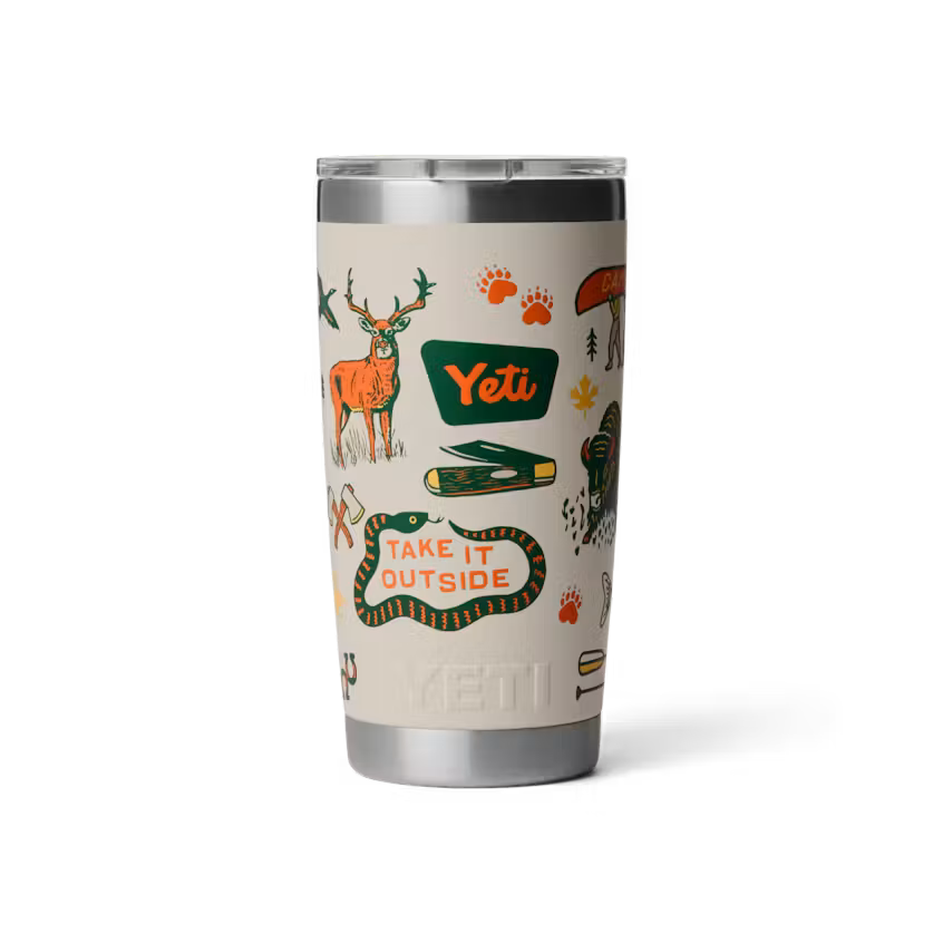Yeti 20oz Magslide Cape Summer Camp Tumbler YRAM20MS-CSC
