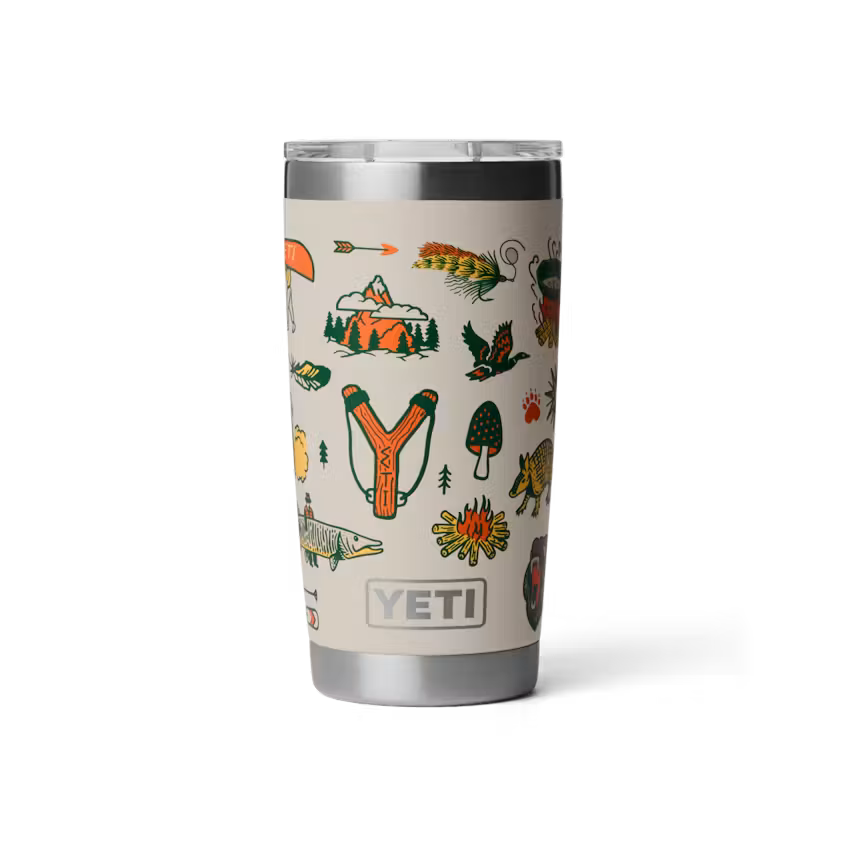 Yeti 20oz Magslide Cape Summer Camp Tumbler YRAM20MS-CSC
