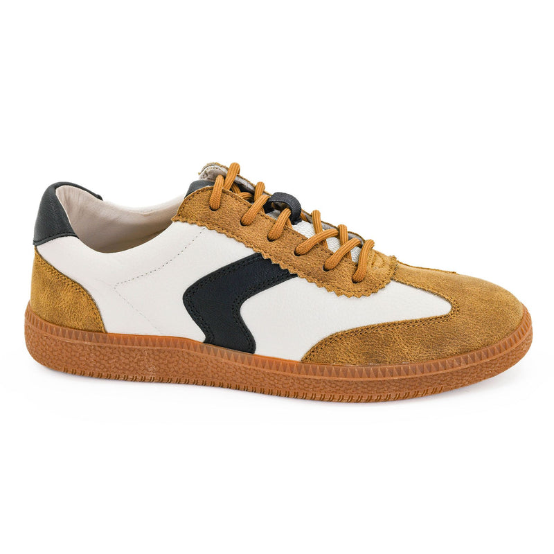 Women's Corkys "Spoiler Alert" Tan, White and Black Shoes 51-0179-TANC