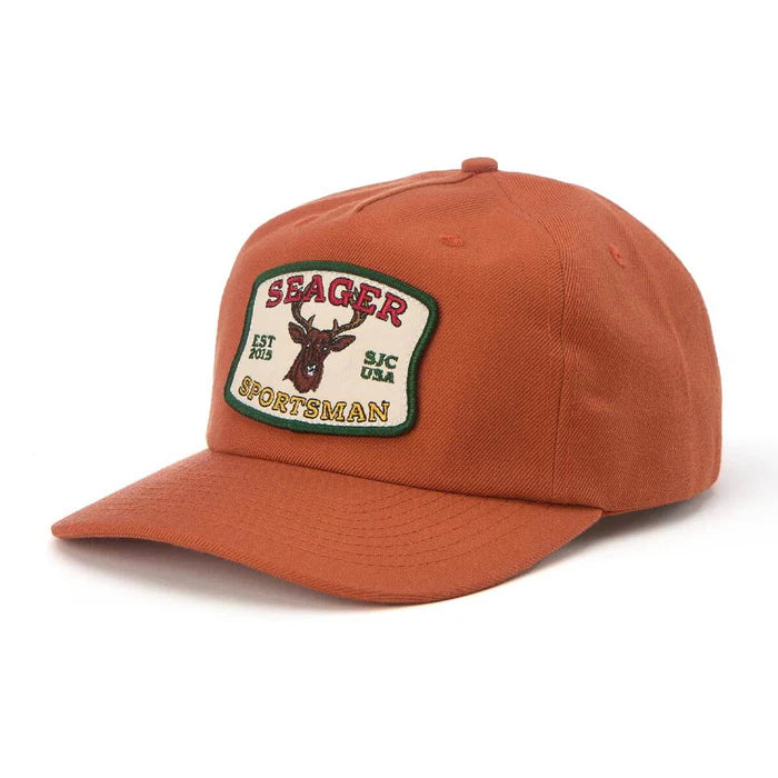 Men's Seager Orange Sportsman Snapback MHF25SGRSPTORG