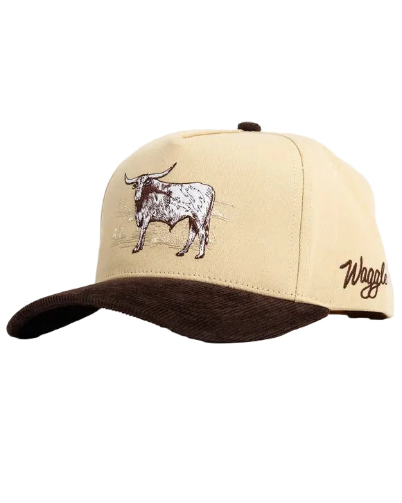 Waggle Men's Steer Corduroy Cap 