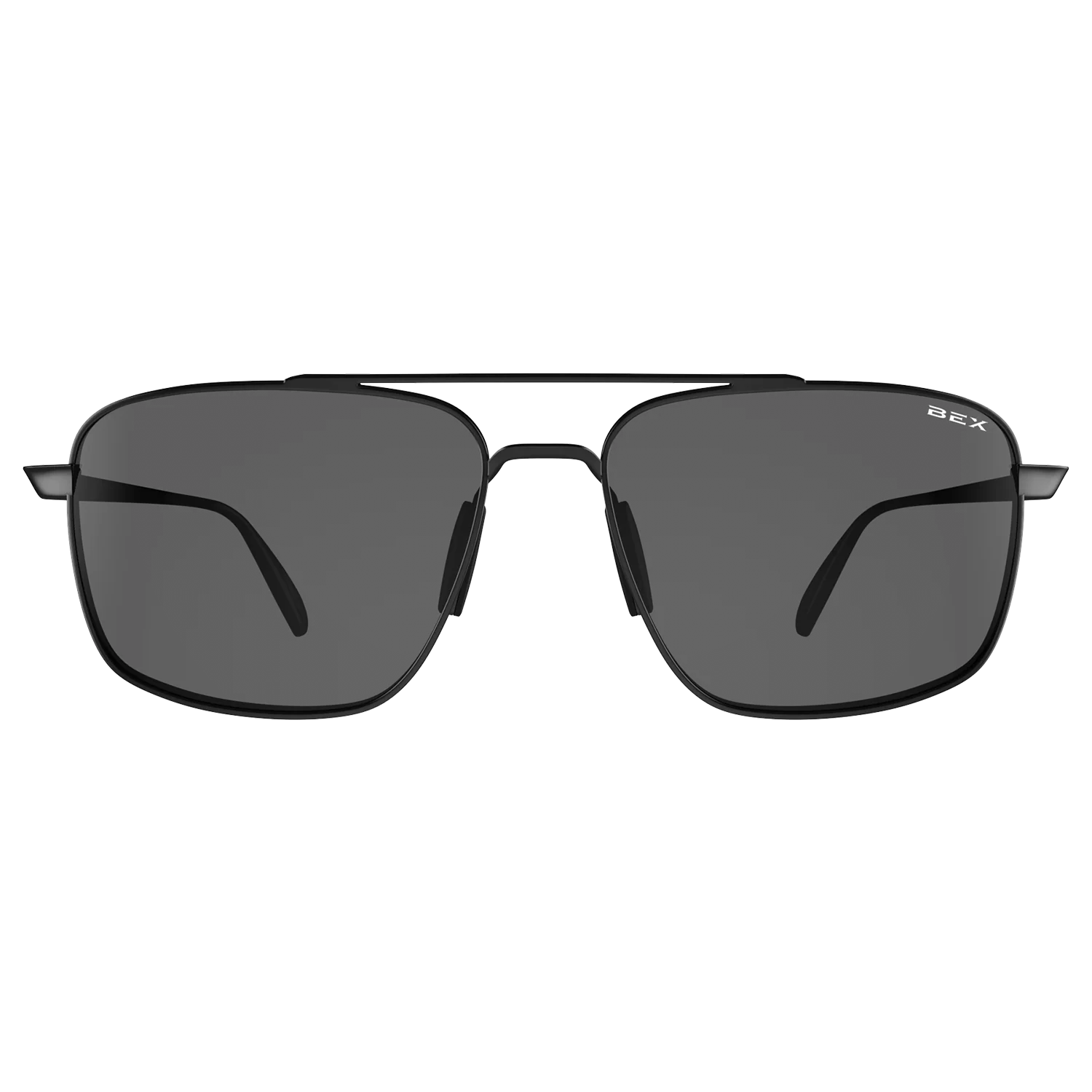 Bex Accel Black and Gray Sunglasses S140BKGY