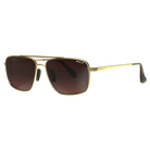 Bex Accel Gold/Brown/Silver Sunglasses S140GLBRSL