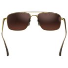 Bex Accel Gold/Brown/Silver Sunglasses S140GLBRSL