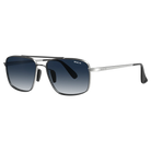 Bex Accel Silver/ Sapphire Sunglasses S140SLSP