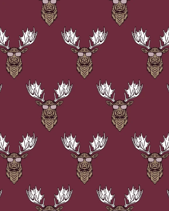 Men's Waggle Burgundy Rack Star Men's Polo